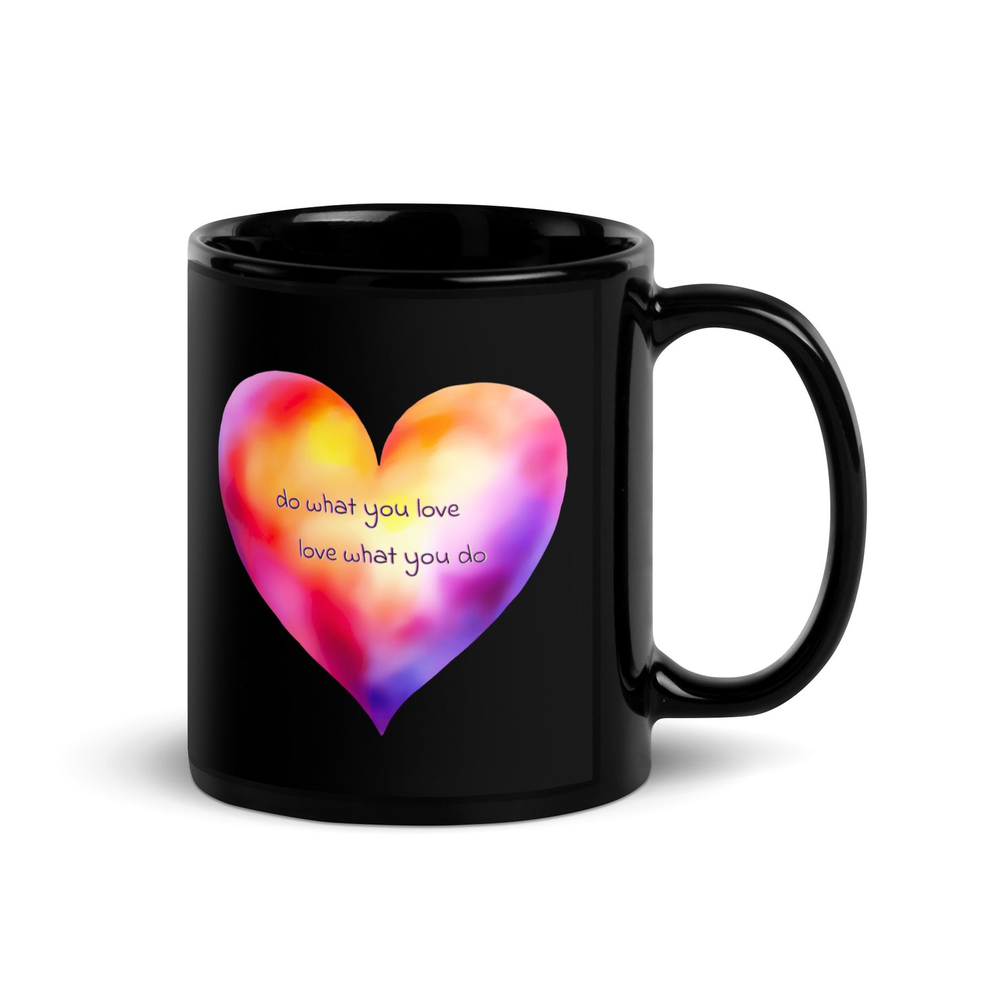 Tasse mit Herz "Do what you love"